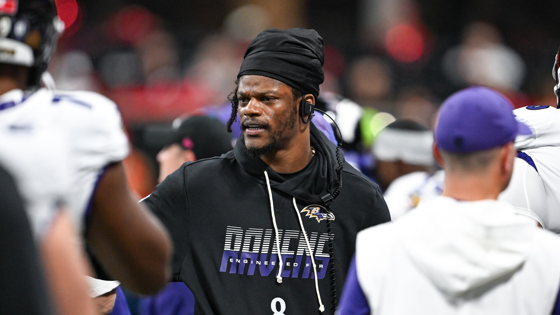 Ravens downgrade QB Lamar Jackson to out for Sunday