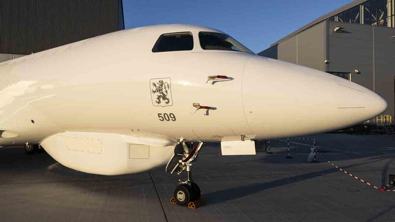 Archange: new French intelligence aircraft makes first landing at Évreux