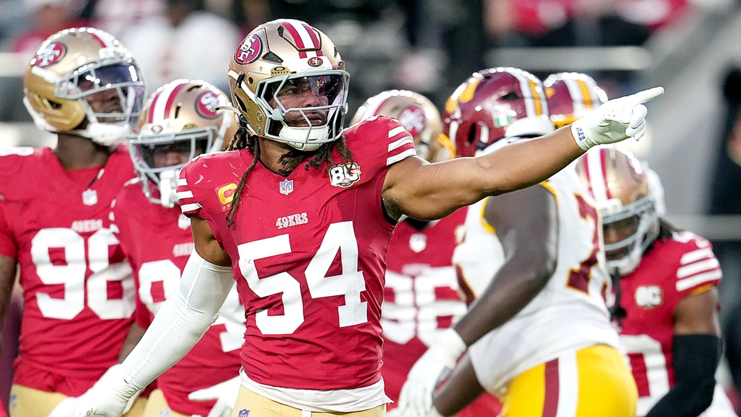 49ers LB Fred Warner hit with massive fines from Commanders game