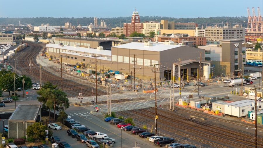 Amtrak opens new Seattle maintenance facility ahead of 2027 schedule