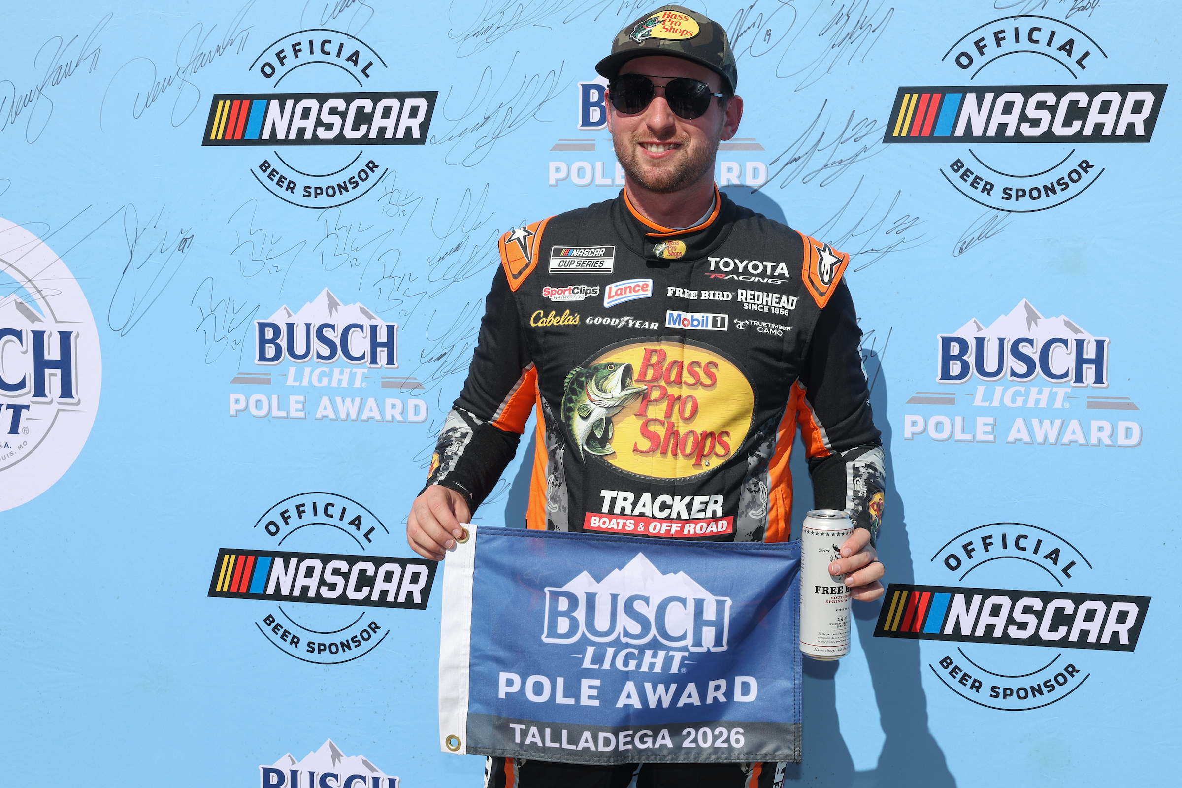 Chase Briscoe wins Talladega pole, edges Austin Hill for front-row ...