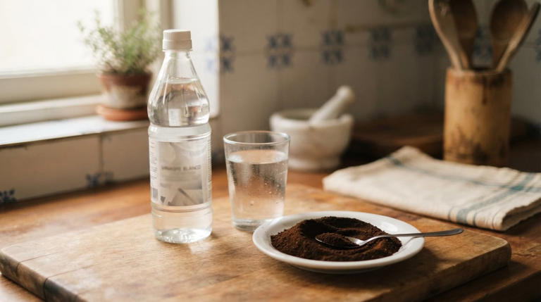Vinagre, agua y café molido para eliminar el olor de la heladera: cómo ...