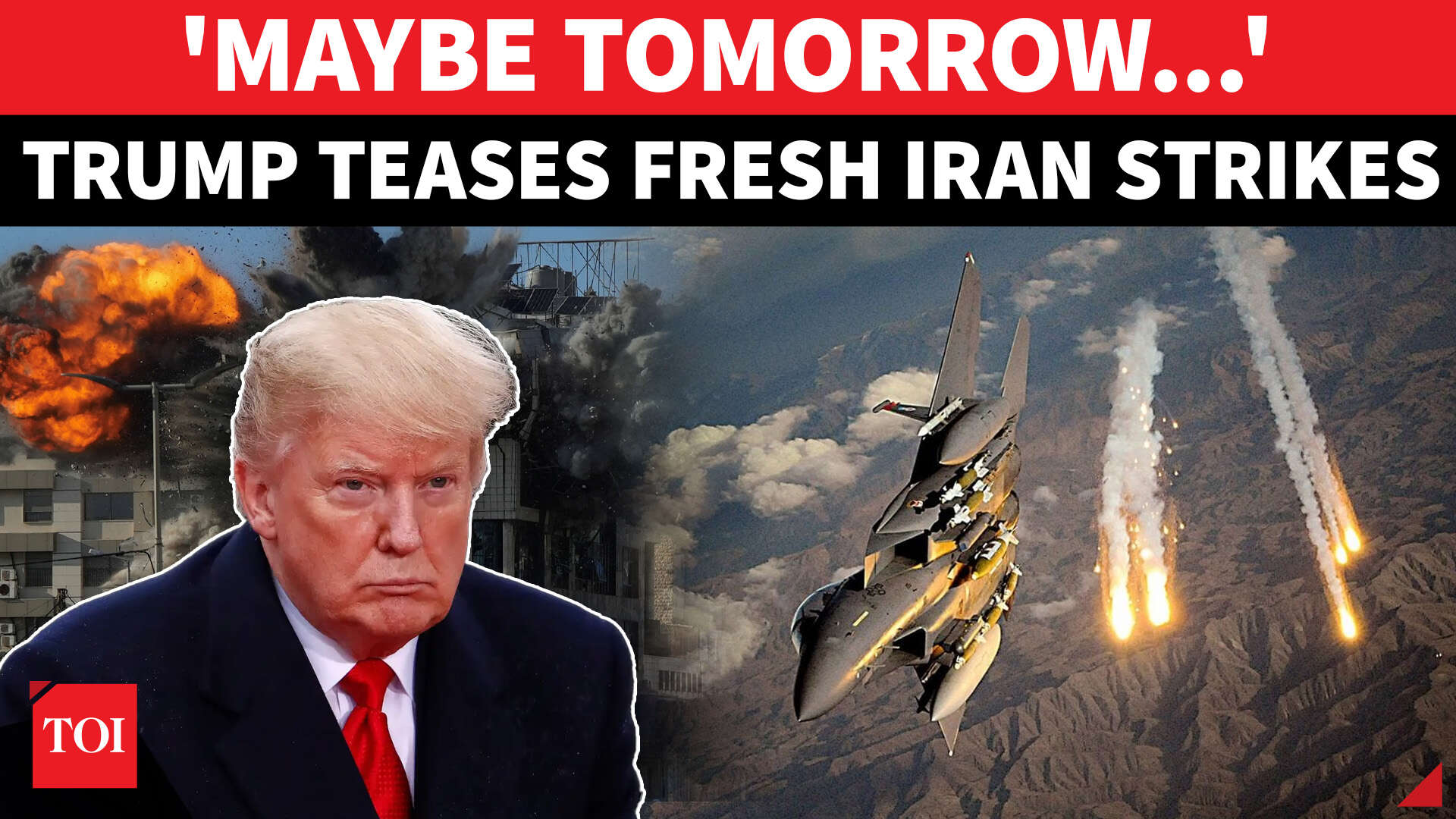 Trump keeps fresh Iran strikes on table, says major deal with Tehran ...