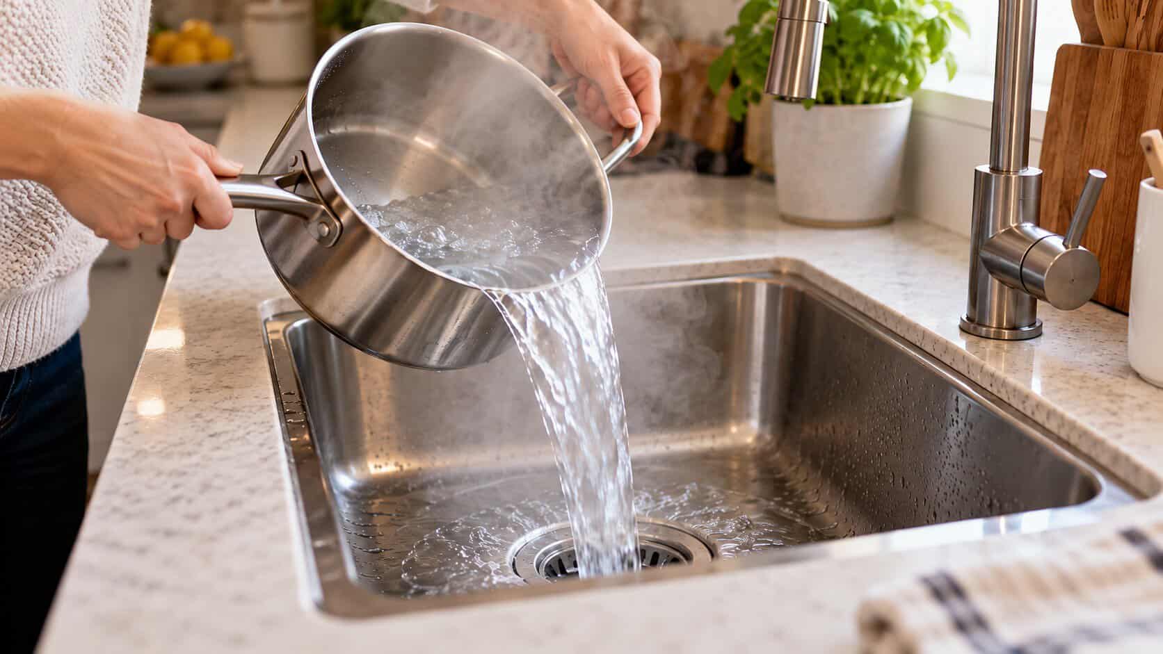 Deitas água a ferver pelo lava-loiça? Pode sair-te caro