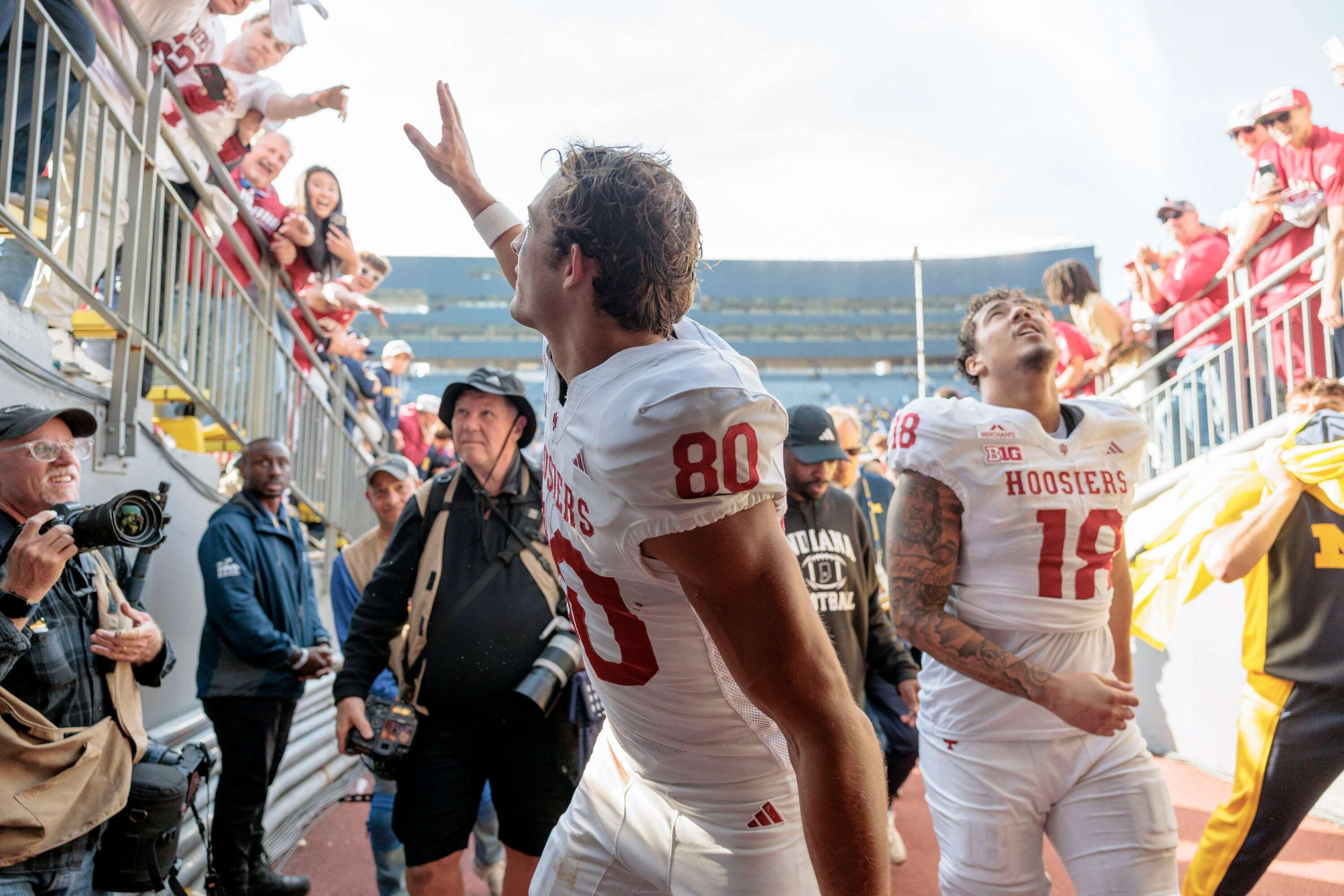 Whittingham regrets failed goal-line play call in Michigan’s OT loss to IU