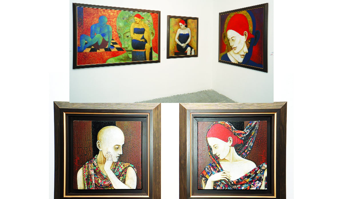 The women with red hair