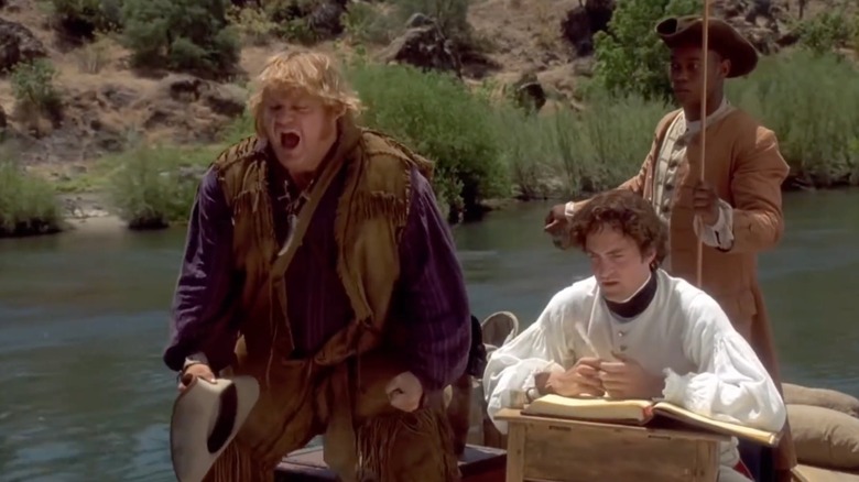 Matthew Perry starred in a forgotten '90s western comedy with Chris Farley