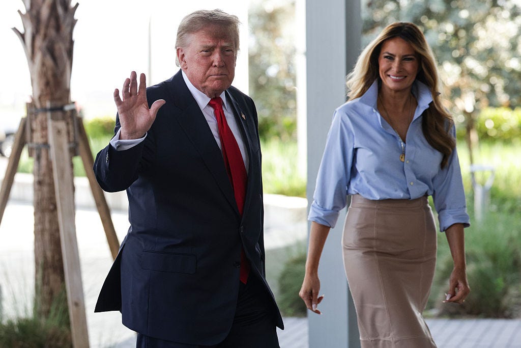 Trump ends latest Florida visit after casting early vote in Palm Beach
