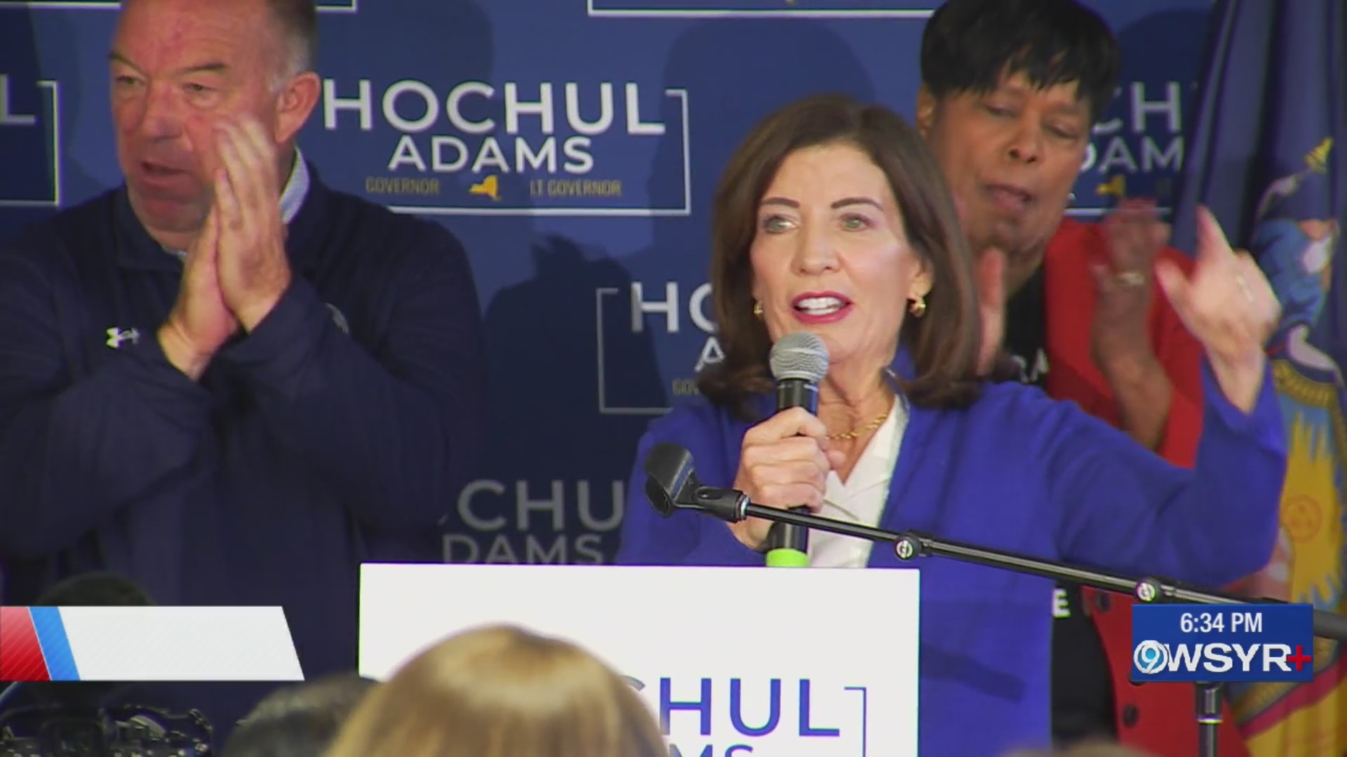 Gov. Hochul rallies with Democrats in Syracuse as early voting kicks off