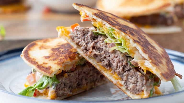 Skip the bun and give burgers a Mexican-style twist with this crispier ...