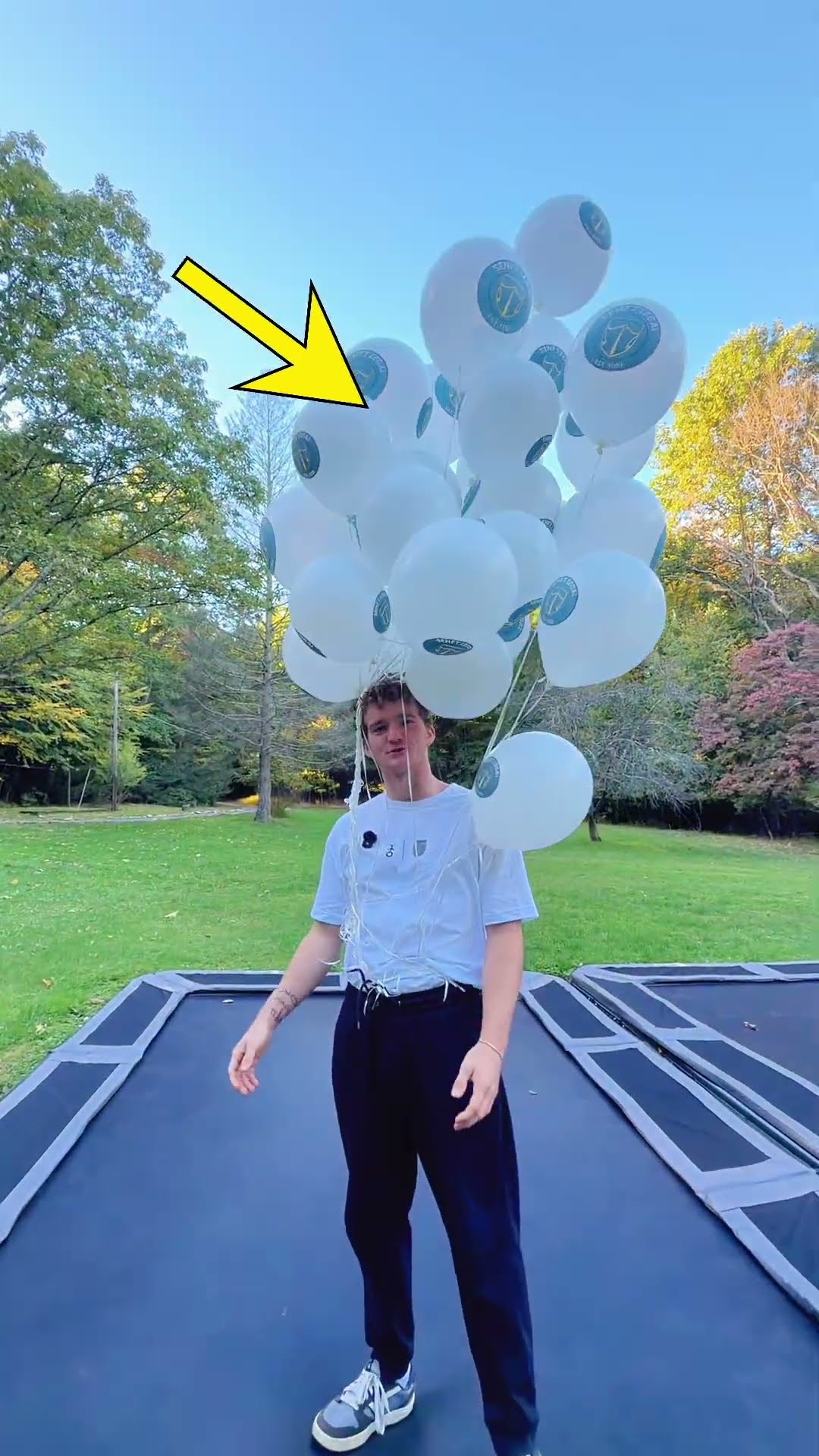 Does helium make you backflip higher🎈