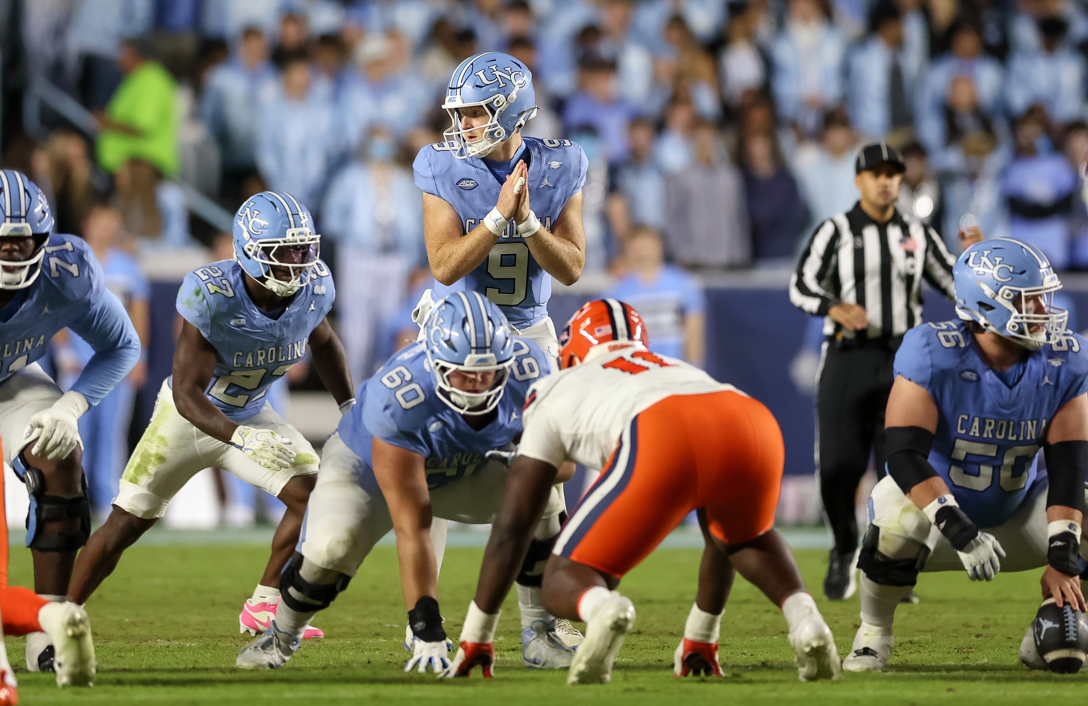 Syracuse ties UNC under two minutes but misses extra point
