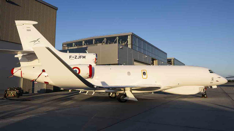 Archange: new French intelligence aircraft makes first landing at Évreux