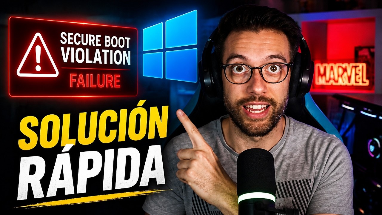 Solución error Secure Boot violation / failure en Windows 11