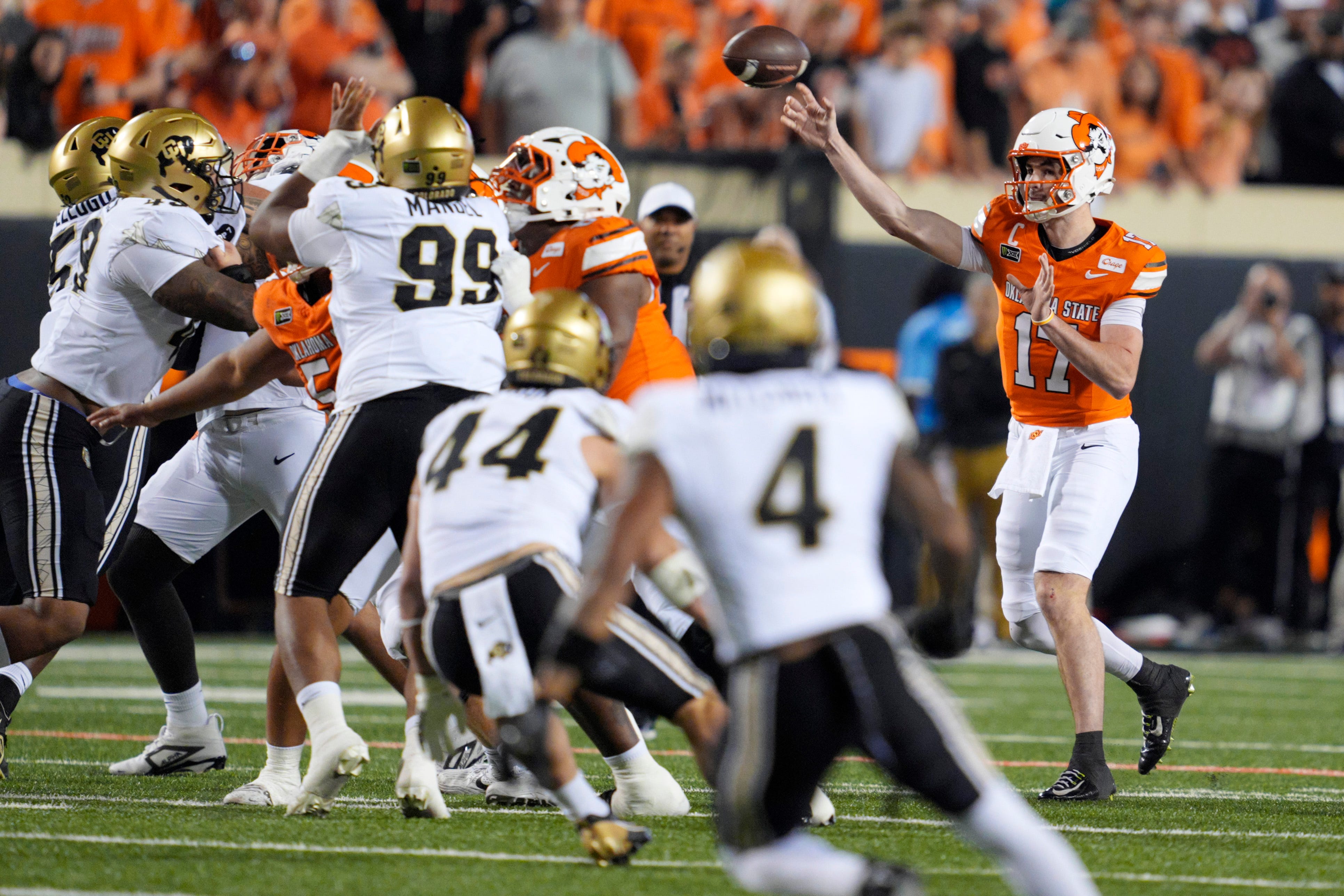 Oklahoma State football rallies in second half to rout Deion Sanders, Colorado
