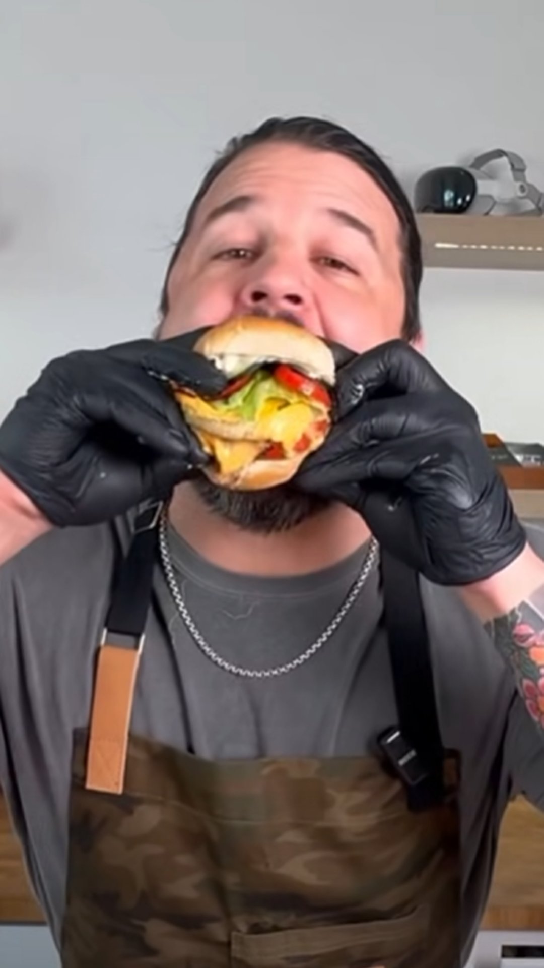 Bell pepper burgers