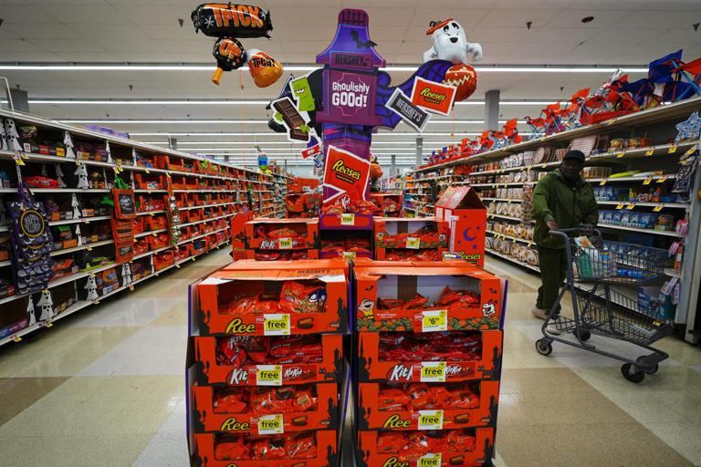 Halloween candy sales off to slow start as chocolate prices soar