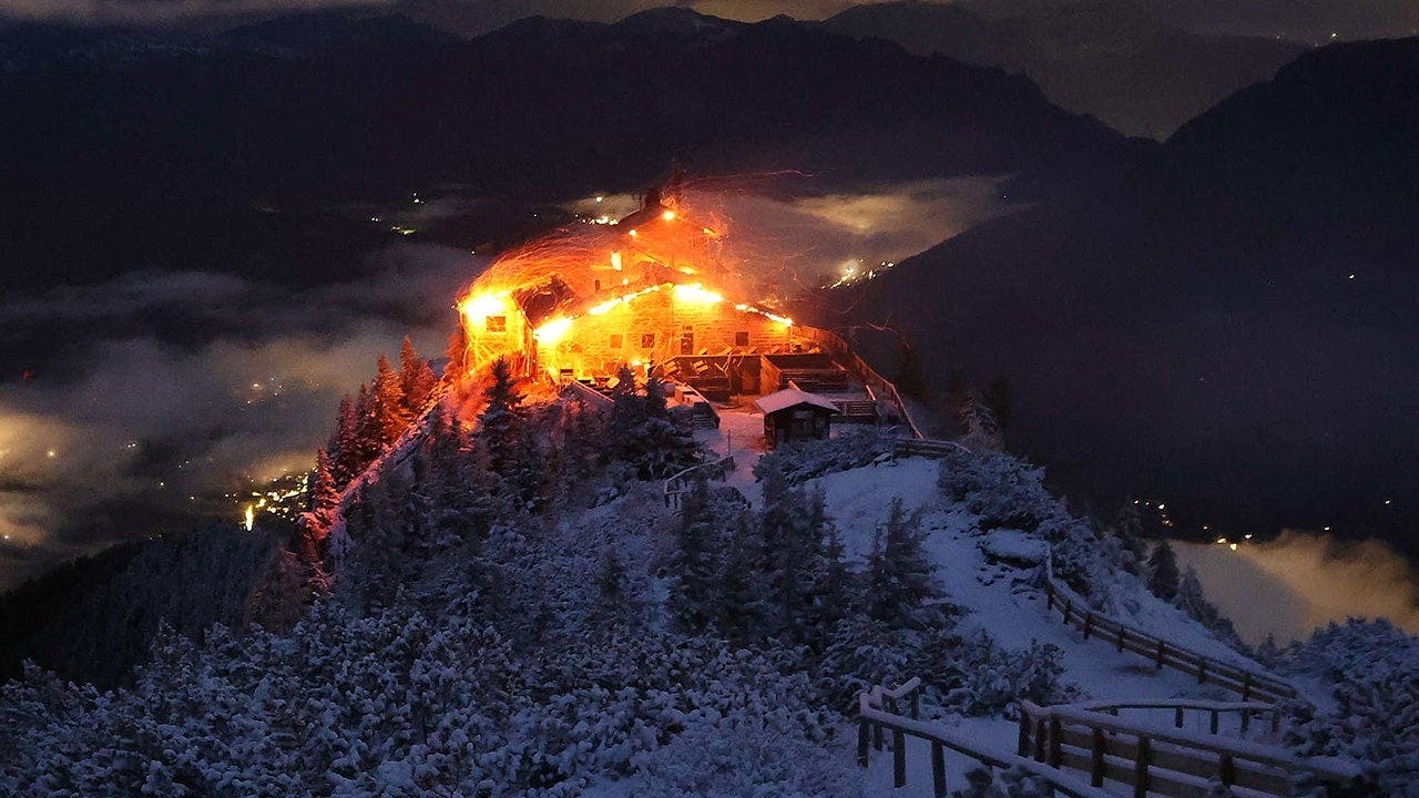 Man arrested after fire engulfs Hitler's Eagle's Nest mountain retreat in the Bavarian Alps