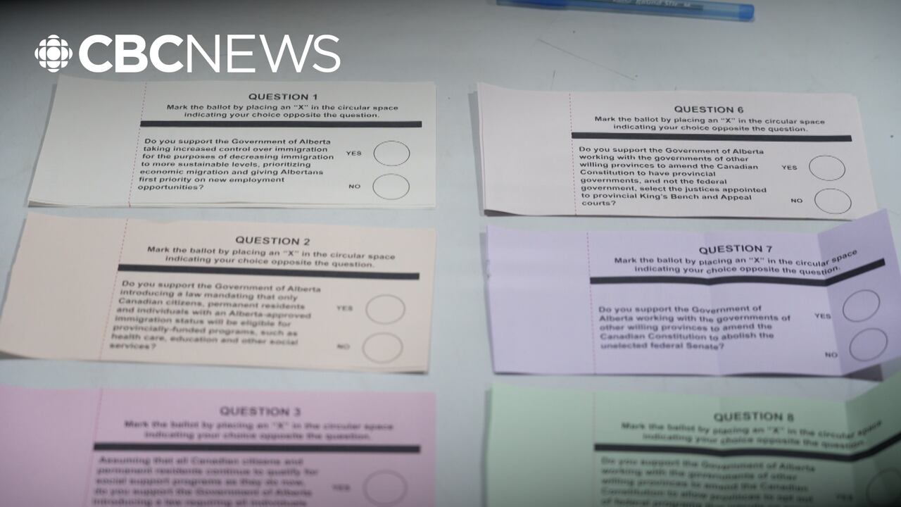 A rural-urban divide for 'the 9' in Alberta referendum