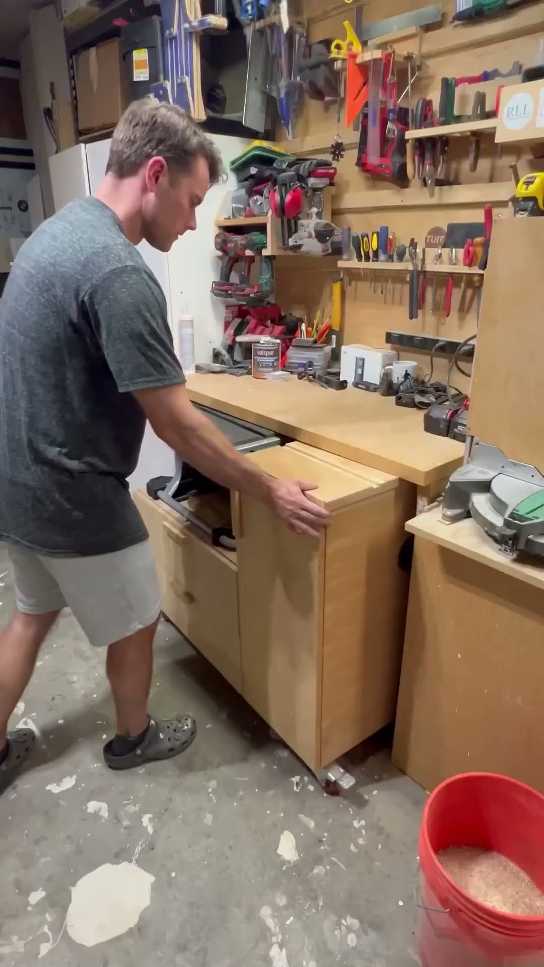 Fixing a floor squeak I accidentally created