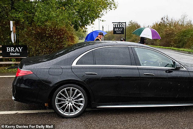 James Bond screen tests continue as mystery star is flanked by security ...