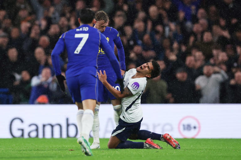 Palmer lights the fuse as Chelsea implode in derby defeat by Spurs