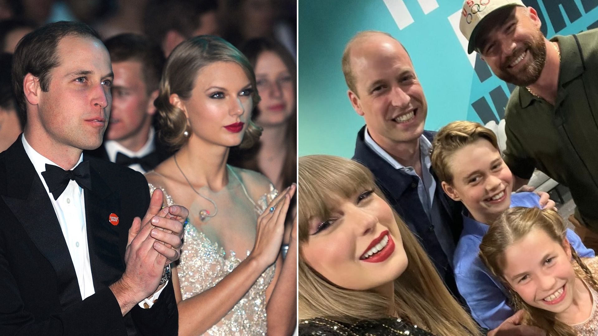 Prince William shares why he was trying to move away from Travis Kelce during Eras Tour selfie