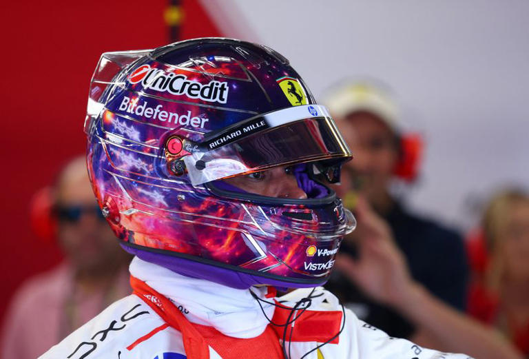 Motor racing - Hamilton fastest to complete Ferrari's US Grand Prix ...