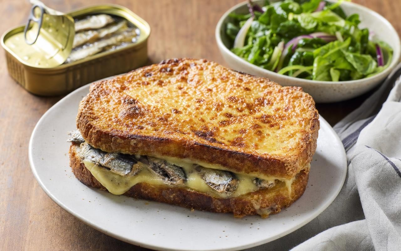 Ce croque-monsieur de Laurent Mariotte, sans jambon ni saumon, mise sur ...