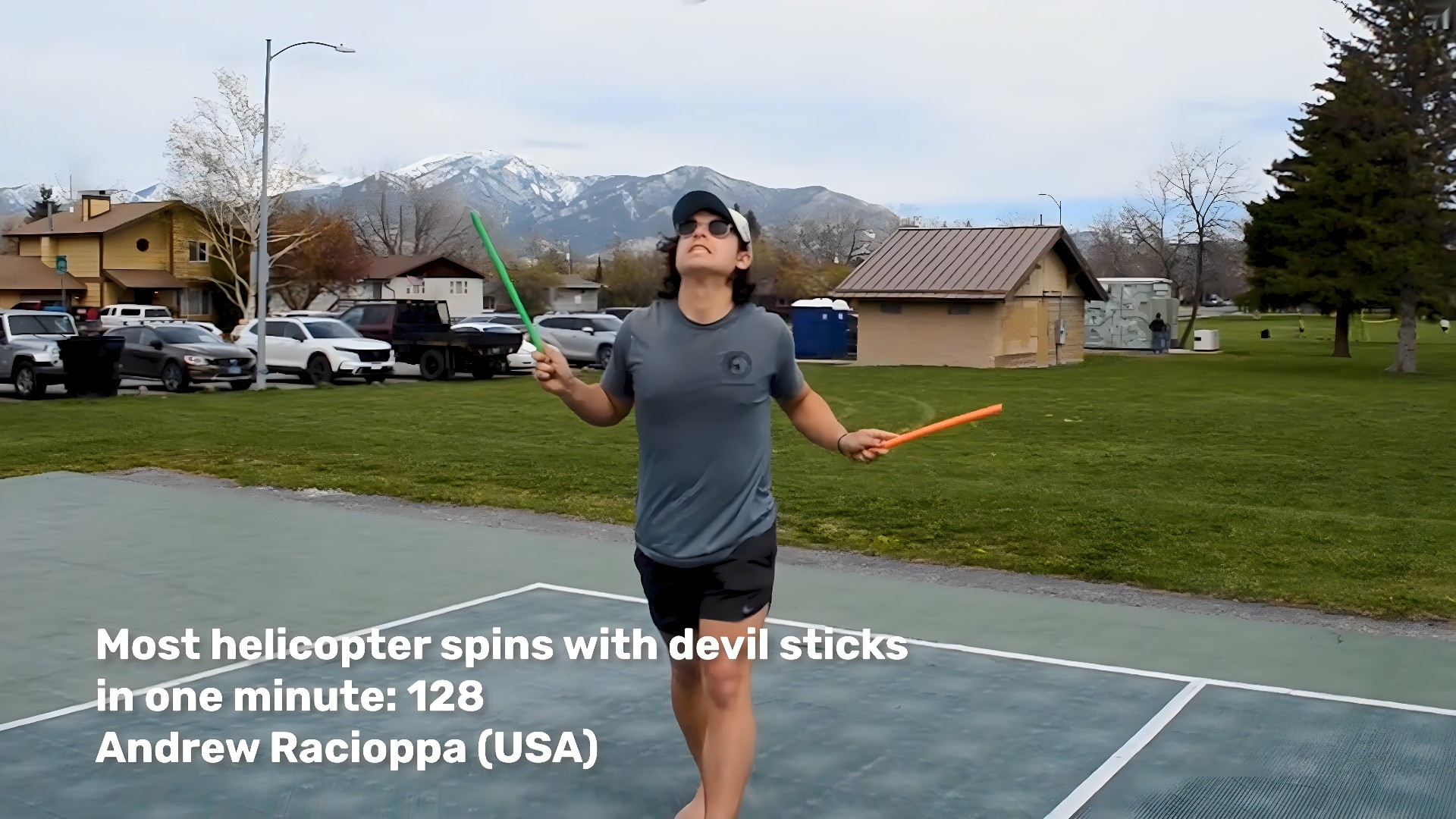American performer Andrew Racioppa sets Guinness World Records title ...