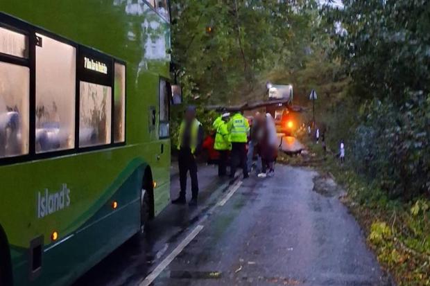 Driver’s lucky escape after Storm Boelo brings down tree on Isle of ...