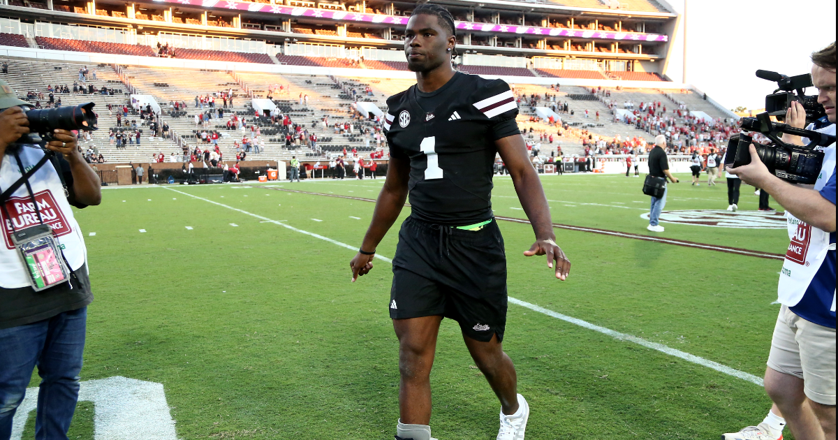 Jeff Lebby confirms Kamario Taylor aggravated foot injury vs. Oklahoma