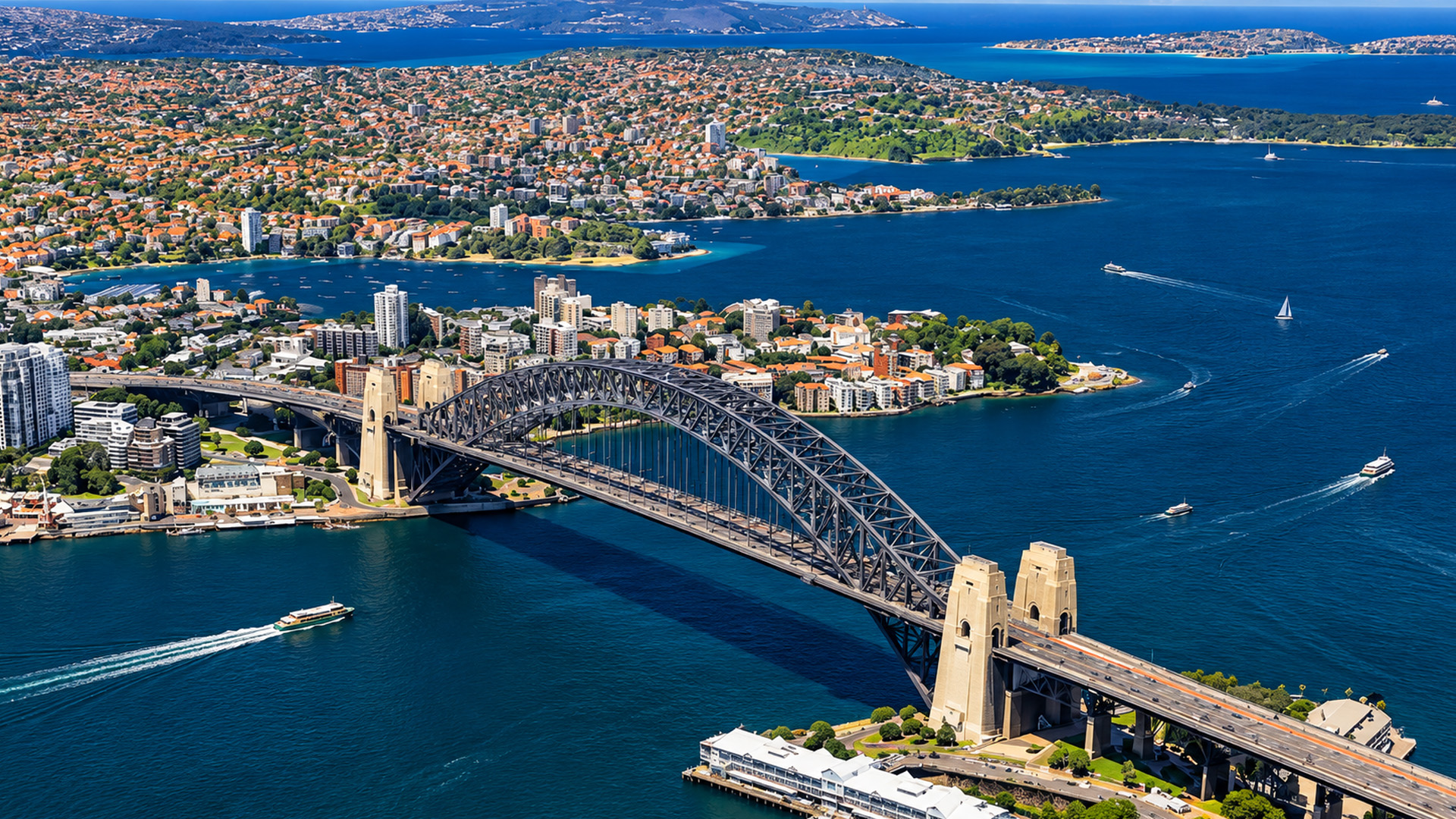 Why Does Sydney Harbour Bridge Feel So Massive Against the Harbor?