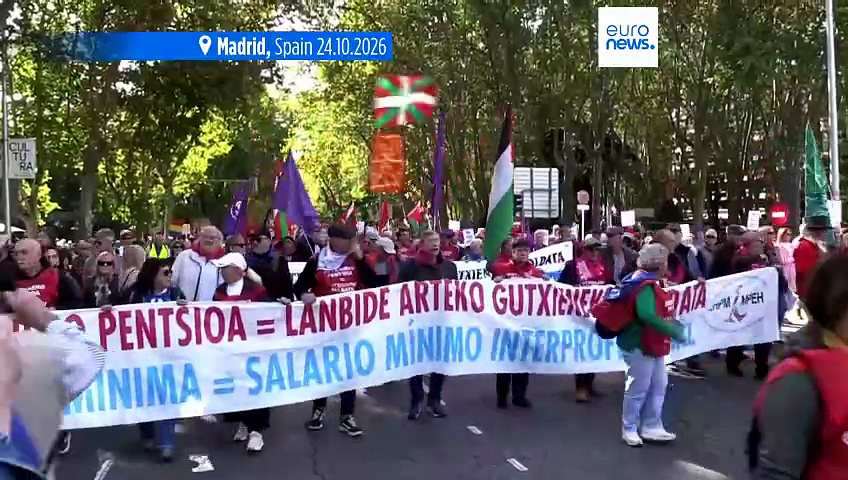 Protests sweep across Europe from France to Albania, Italy, Spain and ...