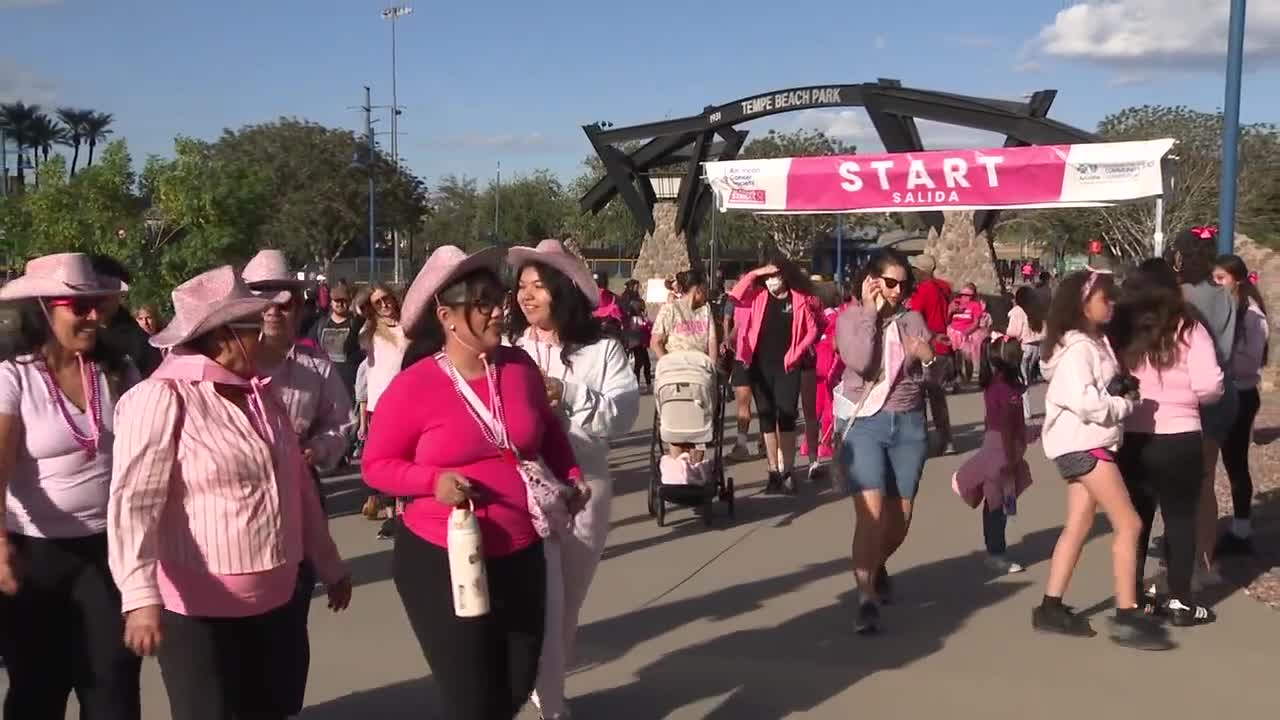 30,000 people walk in Tempe to support breast cancer awareness