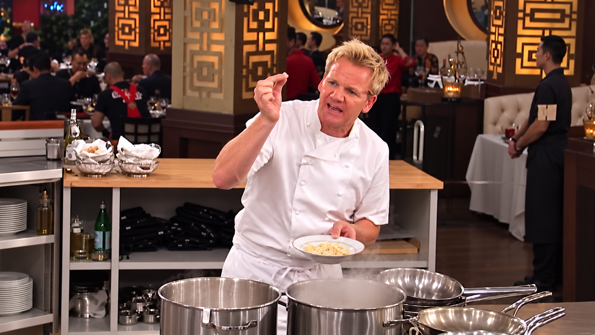 Chef Ramsay questions a small chicken portion