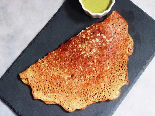 Delicious and healthy rajgira dosa recipe for breakfast