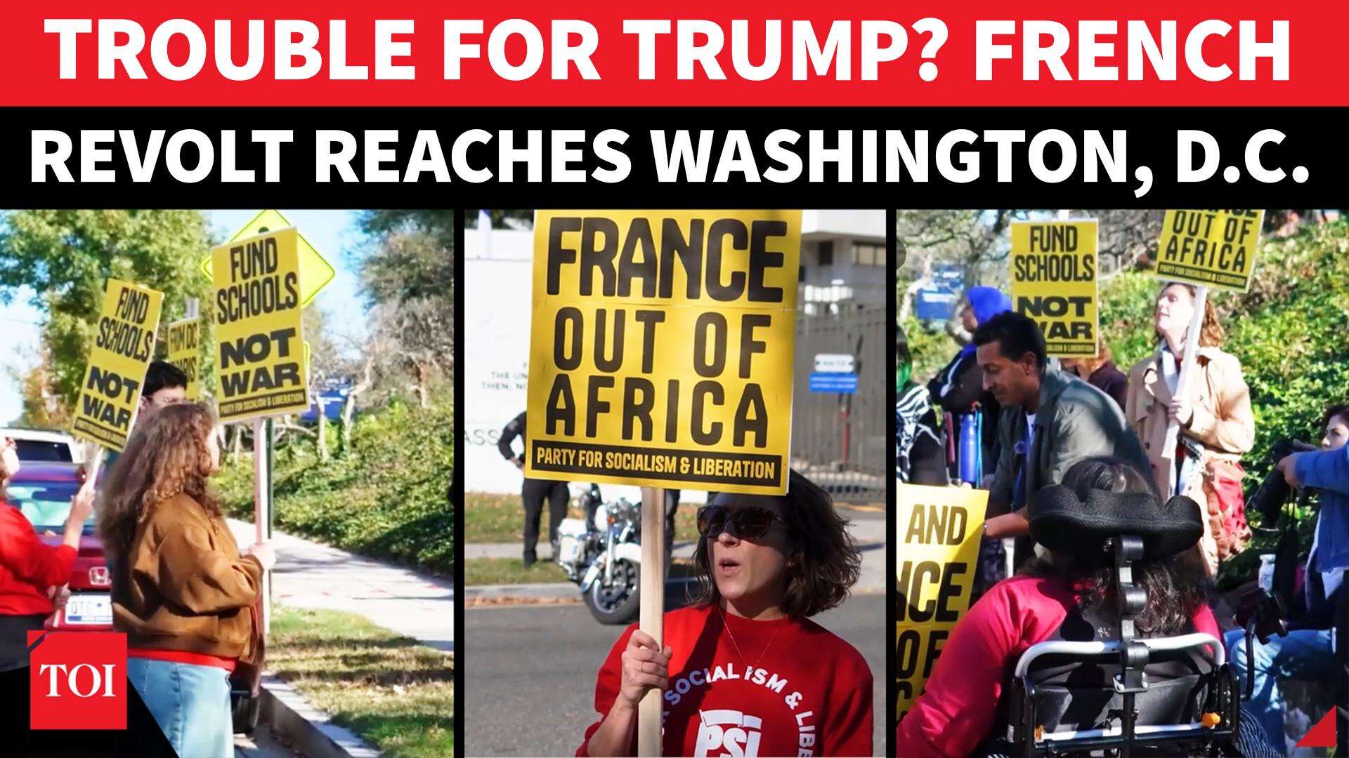 French revolt reaches Washington, DC | Americans erupt in US capital as ...