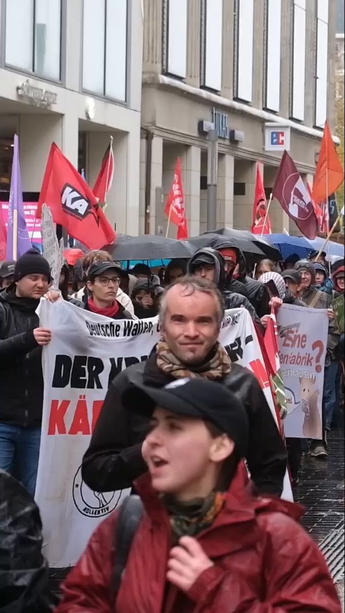 Leipzig: Protest gegen Ansiedlung von US-Rüstungsfirma