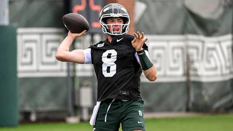 Michigan State freshman QB Kayd Coffman is facing test of a lifetime at ...