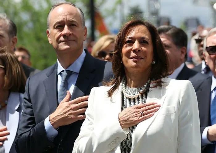 Social media reacts after Kamala Harris' husband reportedly wants her ...
