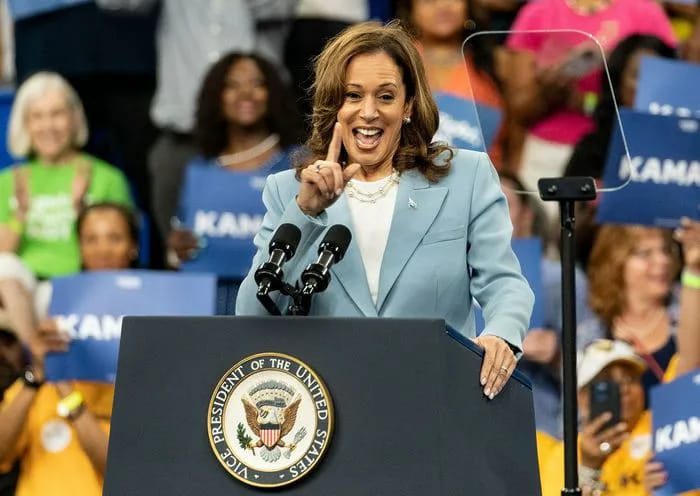 Social media reacts after Kamala Harris' husband reportedly wants her ...