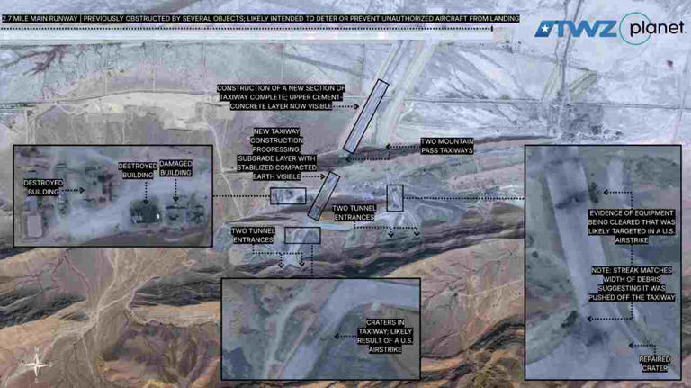 Iran rebuilds underground Eagle 44 air base after attacks