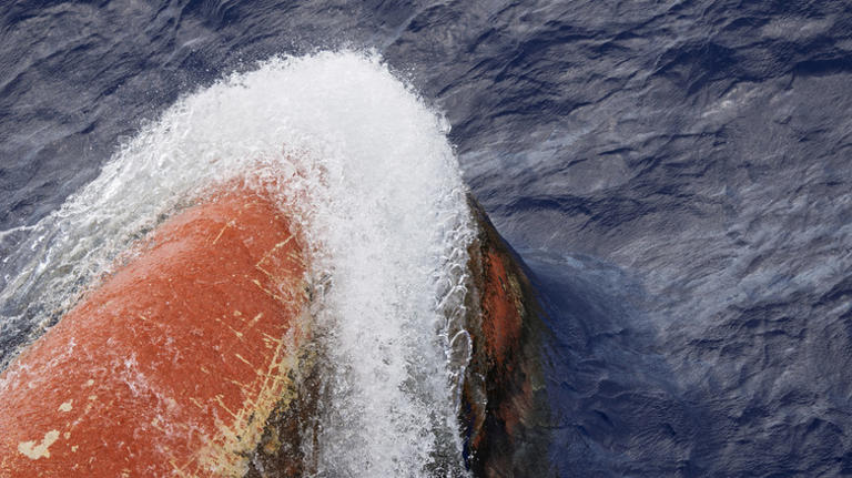 Why do some ships have bulbous bows?
