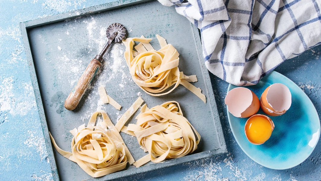 Making fresh pasta step-by-step