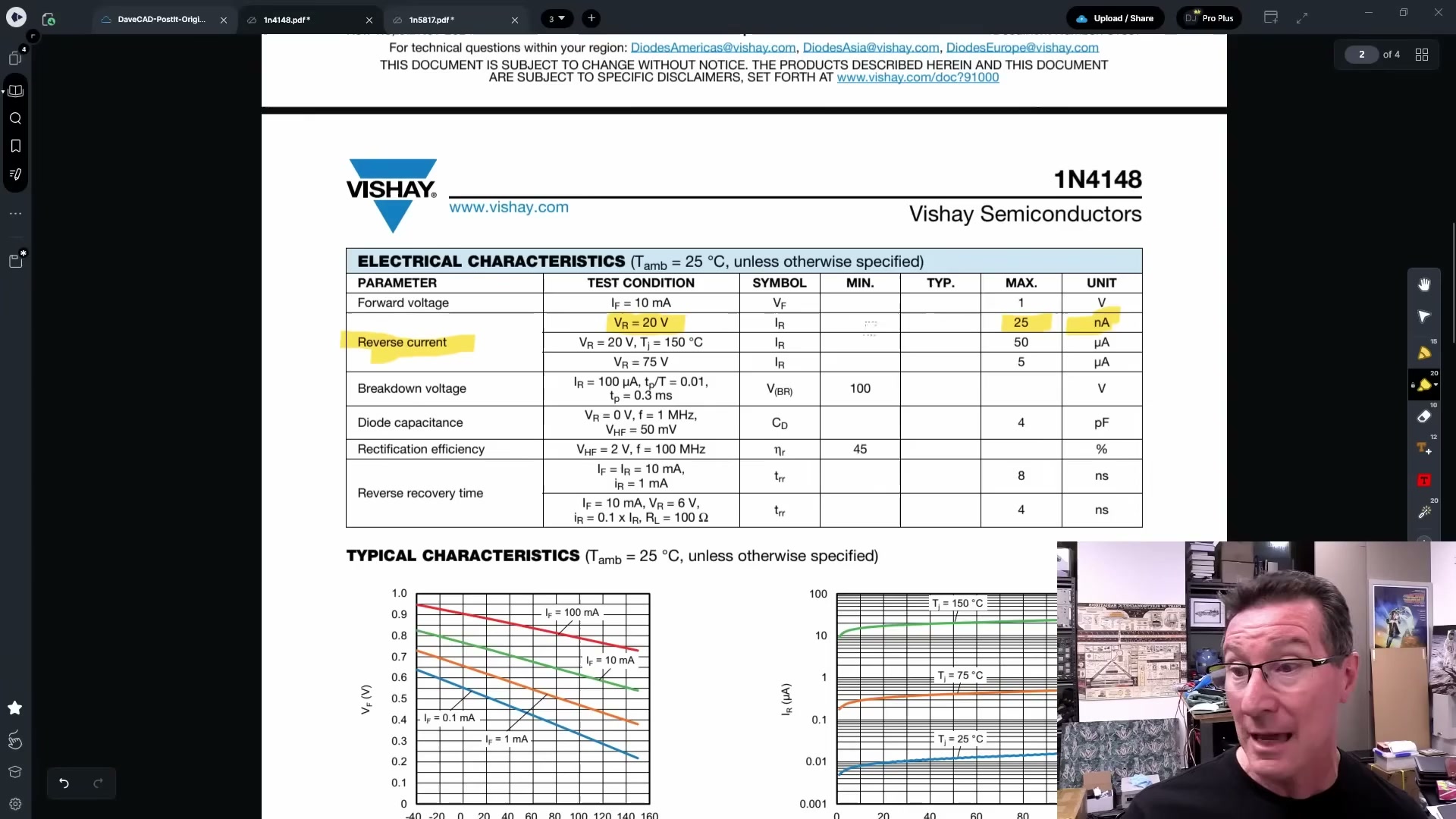 EEVblog 1747 - Schottky vs PN diodes & measurement traps