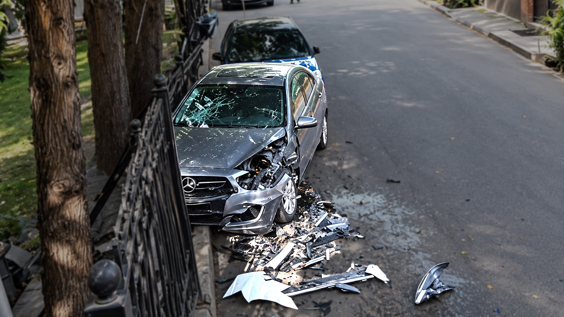 Crash caught on camera