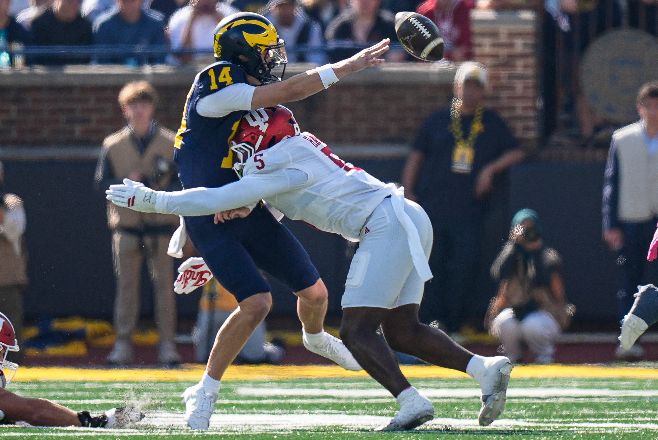 Indiana-Michigan football score in overtime: Who won Michigan-IU ...