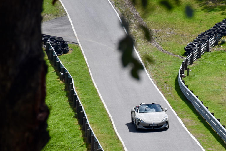 MG Cyberster vs Rob Roy Hillclimb: Chasing Tesla up the hill