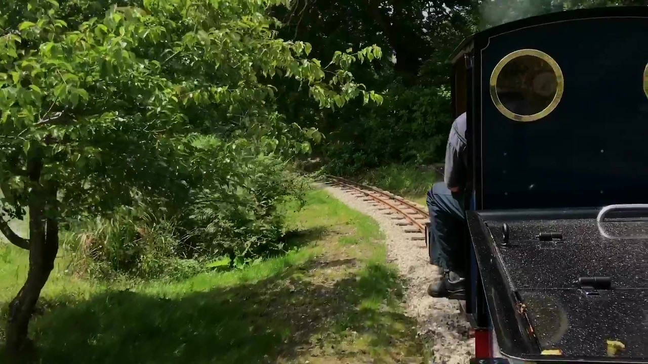 Exbury Gardens miniature railway full 1.5-mile ride